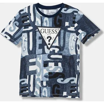 Oblečení a móda Dětské bavlněné tričko Guess L5BI05.I3Z14.9BYA modrá 95X, vel. 122-125