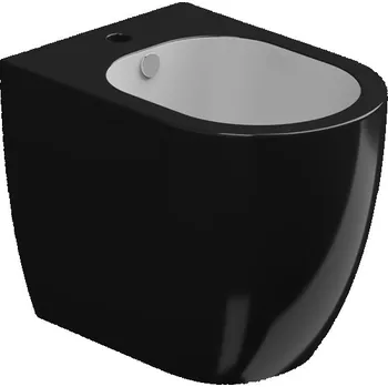 Bidet Bidet stojící Like, keramický, dvoubarevný, s otvorem pro baterii, LKBI01BI000002FI