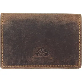 Peněženka Kožené pouzdro na karty Greenburry 1684-25 hnědé