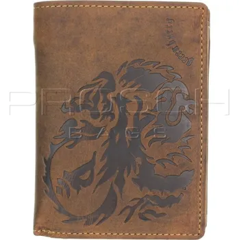 Peněženka Kožená peněženka Greenburry D-1796A-25 Brown