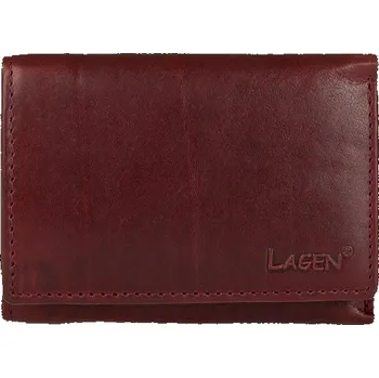 Dámská kožená peněženka LAGEN LM-2521/T bordová