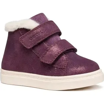 Dívčí zimní obuv Dětské semišové zimní boty Geox NASHIK WPF B465XA.00077.24.27 fialová 49X, EUR 24