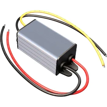 Měnič napětí Měnič napětí 24 V na 12 V 4 A DC převodník Stejnosměrný regulátor napětí Kompaktní napájecí adaptér 44 x 25 x 20 mm