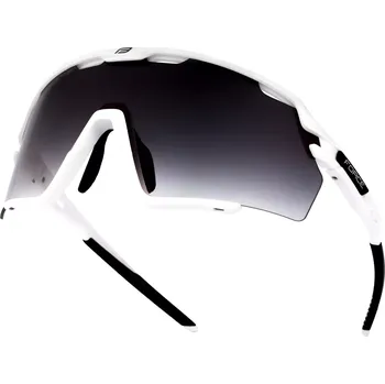 Sluneční brýle FORCE Brýle Force Cyclone, bílé, černé přechodové sklo