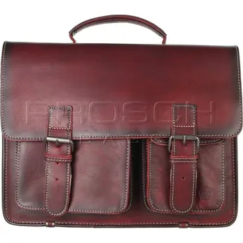 Pánská aktovka Kožená taška Greenburry BUFFALO 1128/NB-26 červená