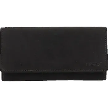 Peněženka Dámská kožená peněženka Lagen 66-102 černá