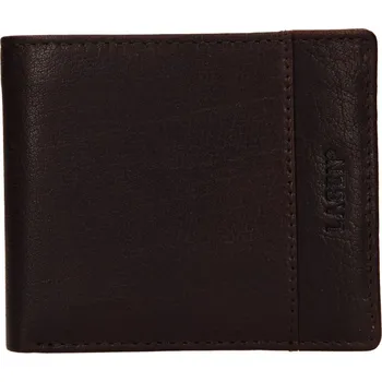 Peněženka Pánská kožená peněženka LAGEN LN-8697 hnědá