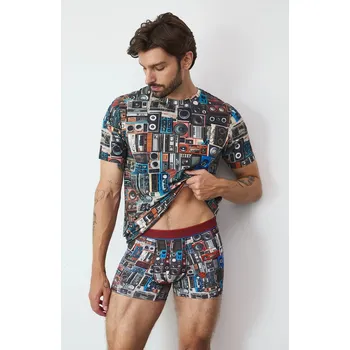 Boxerky Boxerky Medicine 2-pack pánské, více barev RW25-BIM500 vícebarevná MLA, vel. XL