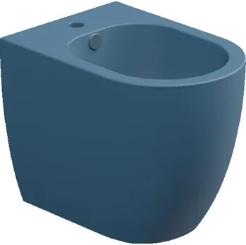 Bidet Bidet stojící Like, keramický, denim matný, s otvorem pro baterii, LKBI01027FI