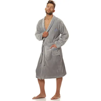 Dámský župan Pánský župan 2111 Luca šedá - L§L