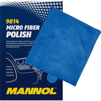 Mannol Micro Fiber Polish 9814 - 1ks (Vysoce kvalitní mikro utěrka na leštění a čištění automobilů)