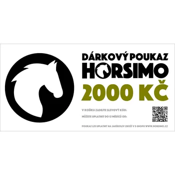 Dárkový potravinový koš HORSIMO VOUCHER Dárkový poukaz 2 000 Kč E-MAILEM
