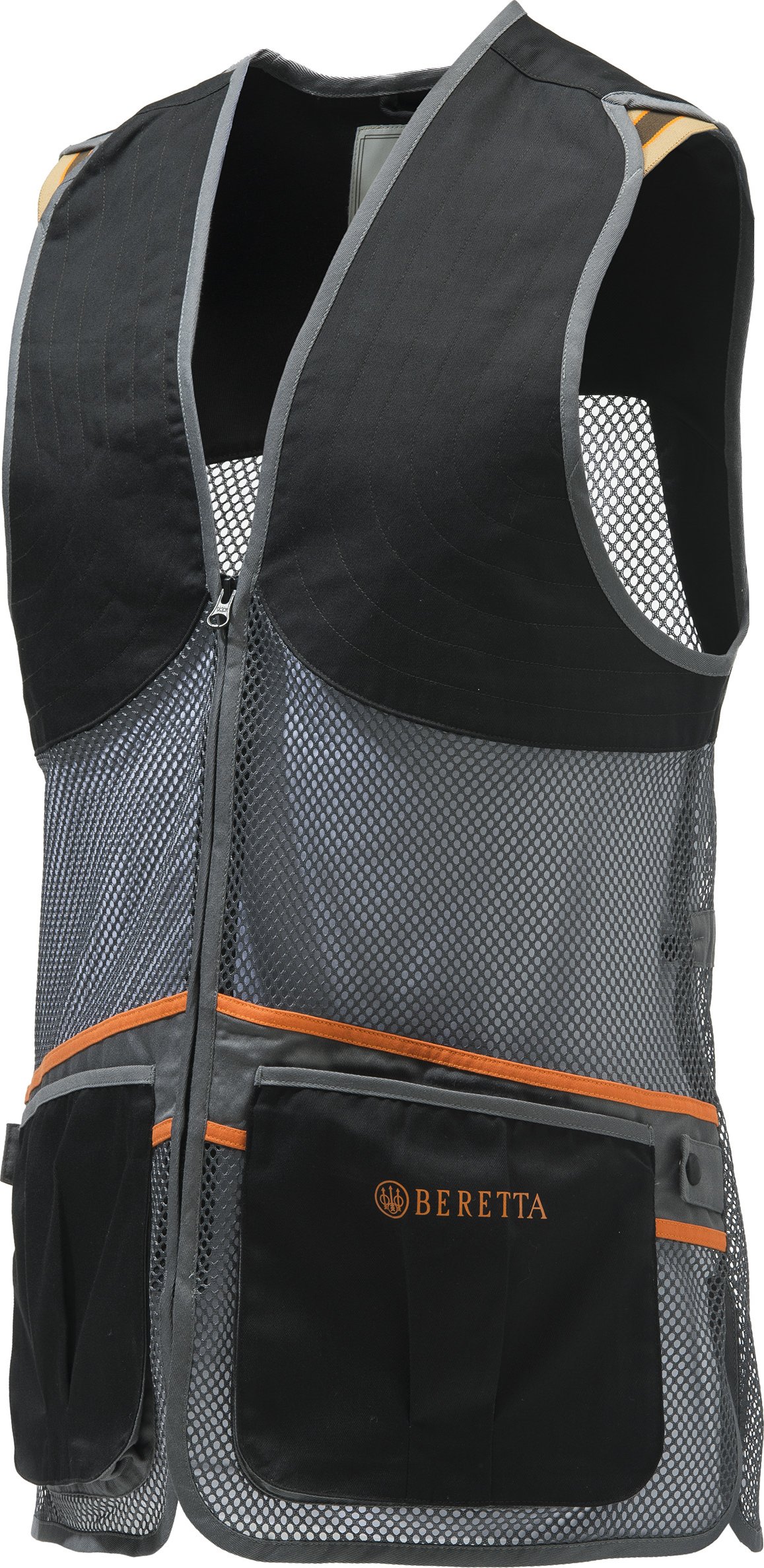 Beretta Střelecká lovecká vesta Full Mesh Velikost: L Black/Gray