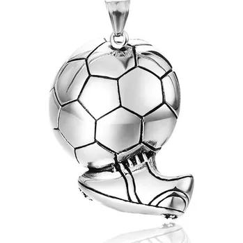 Přívěsek Nerezový fotbalový přívěsek - Nerez RL