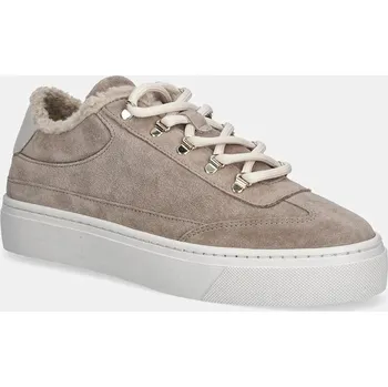 Dámské tenisky Semišové tenisky Furla Enjoy Lace-Up Sneaker dámské, béžová barva, YK31ENJ BX4212 2534S YK31ENJ.BX4212.2534S 80X, EUR 36