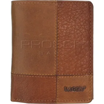 Peněženka Pánská kožená peněženka LAGEN V-28/V hnědá