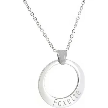 Přívěsek Leštěný ocelový přívěsek Foxette - Nerez RL