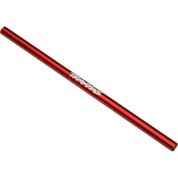 RC náhradní díl Traxxas centrální hřídel hliníková červená 189mm - expresní doprava