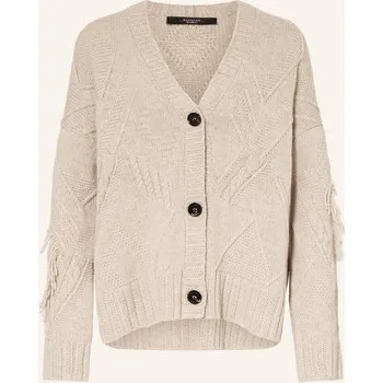 Dámský svetr Weekend Max Mara Dámský Pletený Kabátek Stallo, béžová, 40