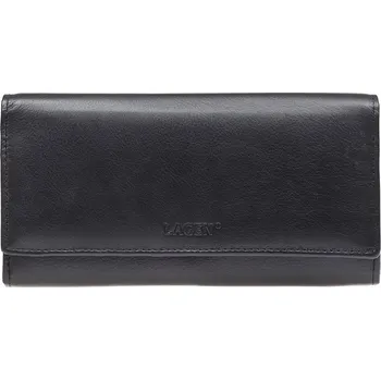 Peněženka Dámská kožená peněženka LAGEN TR-2114 černá