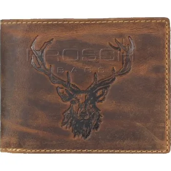 Peněženka Kožená peněženka Greenburry 1705-RS-25 hnědá