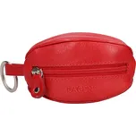 Kožená klíčenka Lagen LM-4284 červená