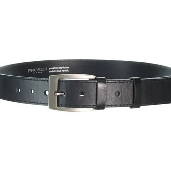 Opasek Kožený pásek PROSCH BAGS jeans 504/1-105 černý