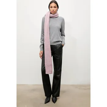 Šála Vlněná šála Answear.LAB dámská, fialová barva, hladká WA25-SAD029 04X, vel. ONE SIZE