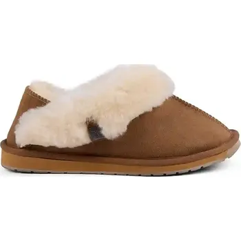 Dívčí sněhule Semišové papuče Emu Australia Platinum Balzary hnědá barva, WP11886 WP11886.CHES 88X, EUR 36