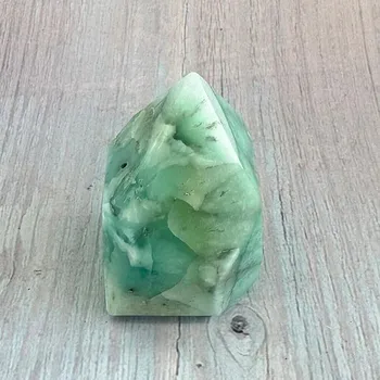Larimar špice - obelisk 1 cca 4,2 x 2,9 cm, 57 g