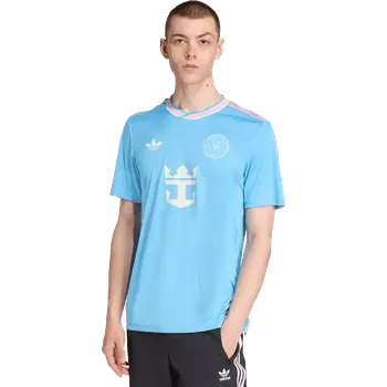 Pánský třetí fotbalový dres Adidas Inter Miami CF 25/26 Messi 10 blankytný