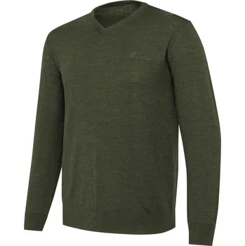 Pánský svetr Beretta Pánský svetr Merino V-Neck Velikost: S Green Moss