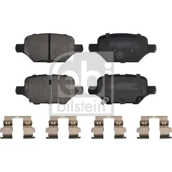Brzdový systém Sada brzdových destiček, kotoučová brzda FEBI BILSTEIN 177073