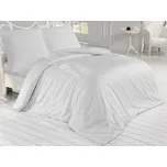 Brotex Francouzské povlečení Satén 220x220, 70x90cm Světle šedá