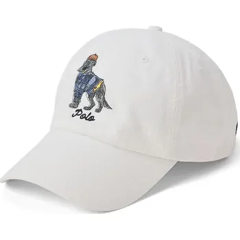 Kšiltovka Bavlněná baseballová čepice Polo Ralph Lauren bílá barva, 710981743 00X, vel. ONE SIZE