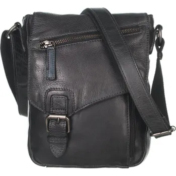 Kožená taška Greenburry Revolver 2918-20 anthrazit