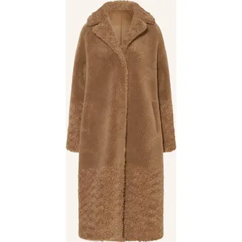 Dámský kabát Studio Ar Dámský Plyšový Kabát Floor, velbloudí, 42