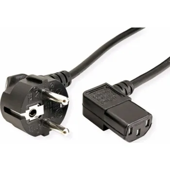 Elektrokoloběžka C-TECH Kabel síťový&nbsp; 2m 220/230V napájecí, lomený, VDE