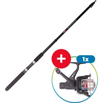 Rybářský prut Prut s Navijákem Leeda Telescopic Spin Fishing Kit 2,40m