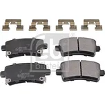 Sada brzdových destiček, kotoučová brzda FEBI BILSTEIN 116147