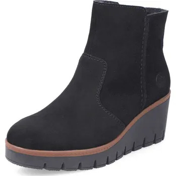 Dámské kozačky Dámská kotníková obuv RIEKER Y5065-00 černá W5 39