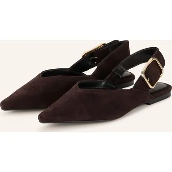 Dámské baleríny Steve Madden Dámské Sling Baleríny Sianna, tmavě hnědá, 40