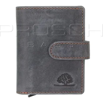 Peněženka Kožená peněženka na karty Greenburry 1686-27 Steel