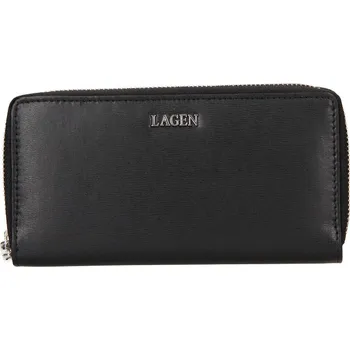 Dámská kožená peněženka LAGEN 50386 černá