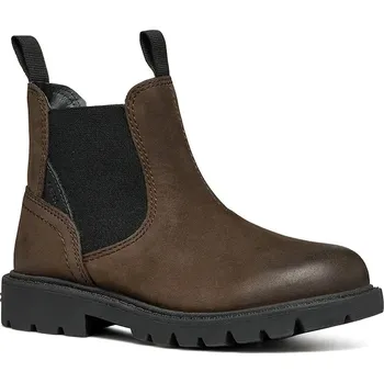 Dětská móda Dětské semišové kotníkové boty Geox J16FAA.00045.28.35 hnědá 89X, EUR 29