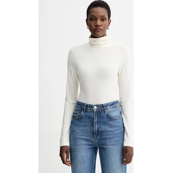 Pánské oblečení Tričko s dlouhým rukávem Marc O'Polo 5000007277 béžová 01B, vel. L