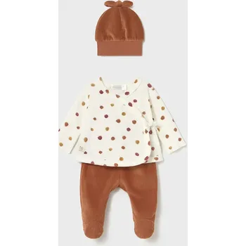 Kojenecká sada Mayoral Newborn 2559.2H.Newborn.9BYA hnědá 88X, vel. 80