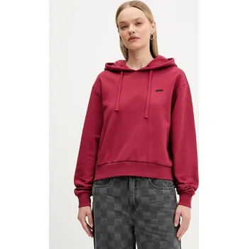 Dámská mikina Bavlněná mikina Vans VN000P5PBRD1 červená 92X, vel. XS