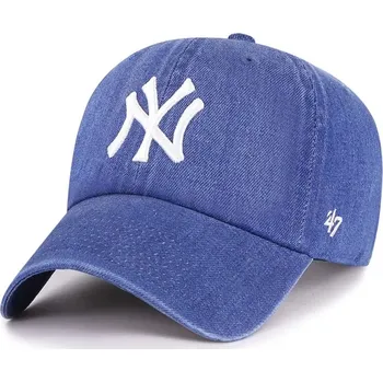 Kšiltovka Džínová baseballová čepice 47 brand MLB New York Yankees B.LENON17DGS.TB modrá 05X, vel. ONE SIZE