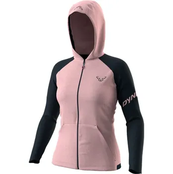 Dámská bunda DYNAFIT 27/7 POLARTEC ZIP HOODY pale rose S